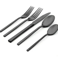 Allay Midnight 20-Piece Flatware Set