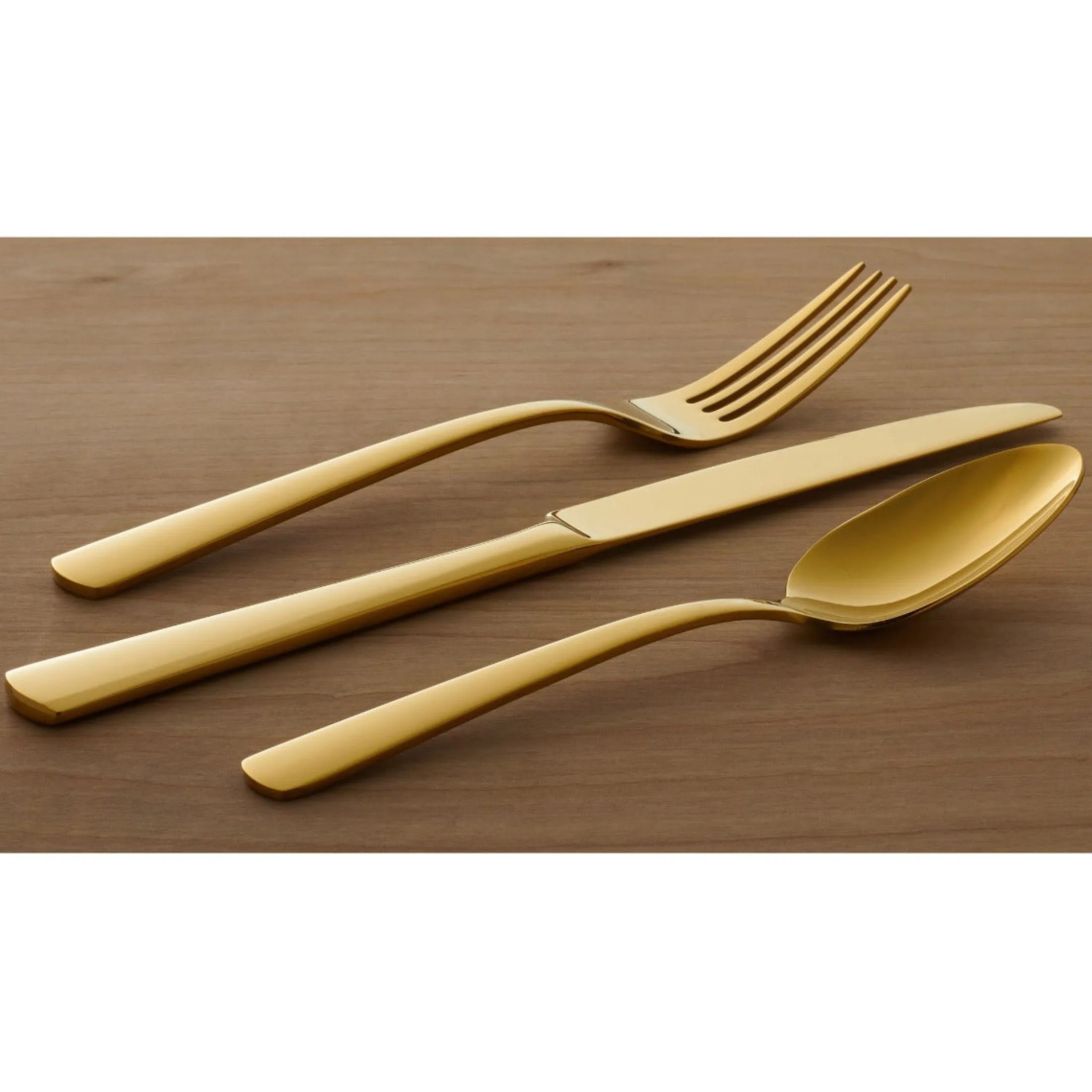 Aptitude Gold 20-Piece Flatware Set