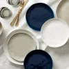Bay Colors White Dinner Plates, Set of 4