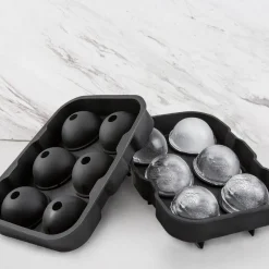 Black Round Silicone Ice Mold
