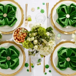 Blossom Lane Accent Plates, Set of 4