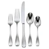 Brushed Satin Voss 45 Piece Flatware Set