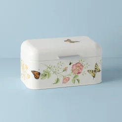 Butterfly Meadow Breadbox