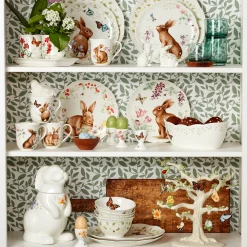 Butterfly Meadow Bunny Cookie Jar