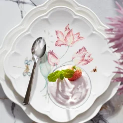 Butterfly Meadow Square Accent Plates, Set of 4
