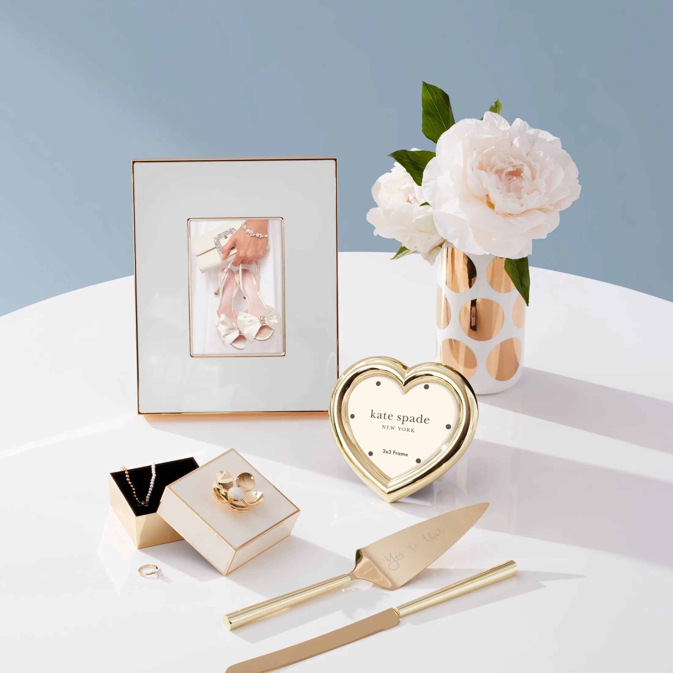Charmed Life Gold Heart Photo Frame