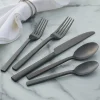 Chefs Table Midnight Matte 20-Piece Flatware Set