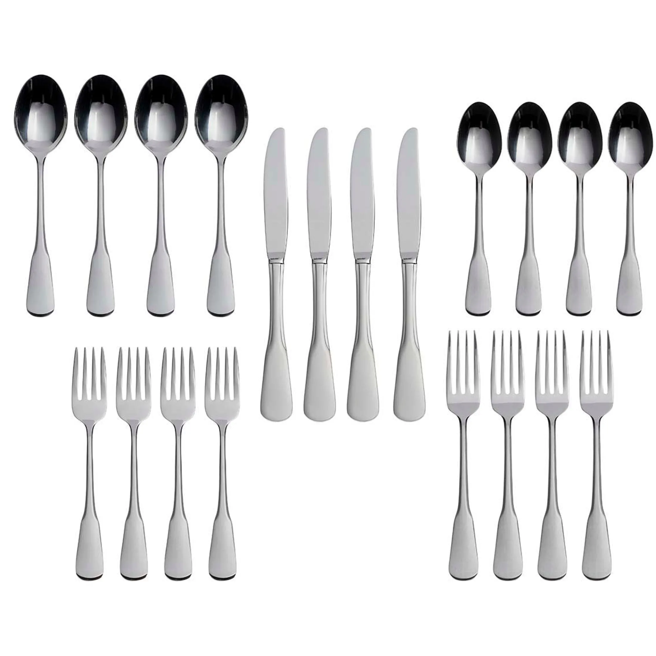 Colonial Boston 20-Piece Flatware Set
