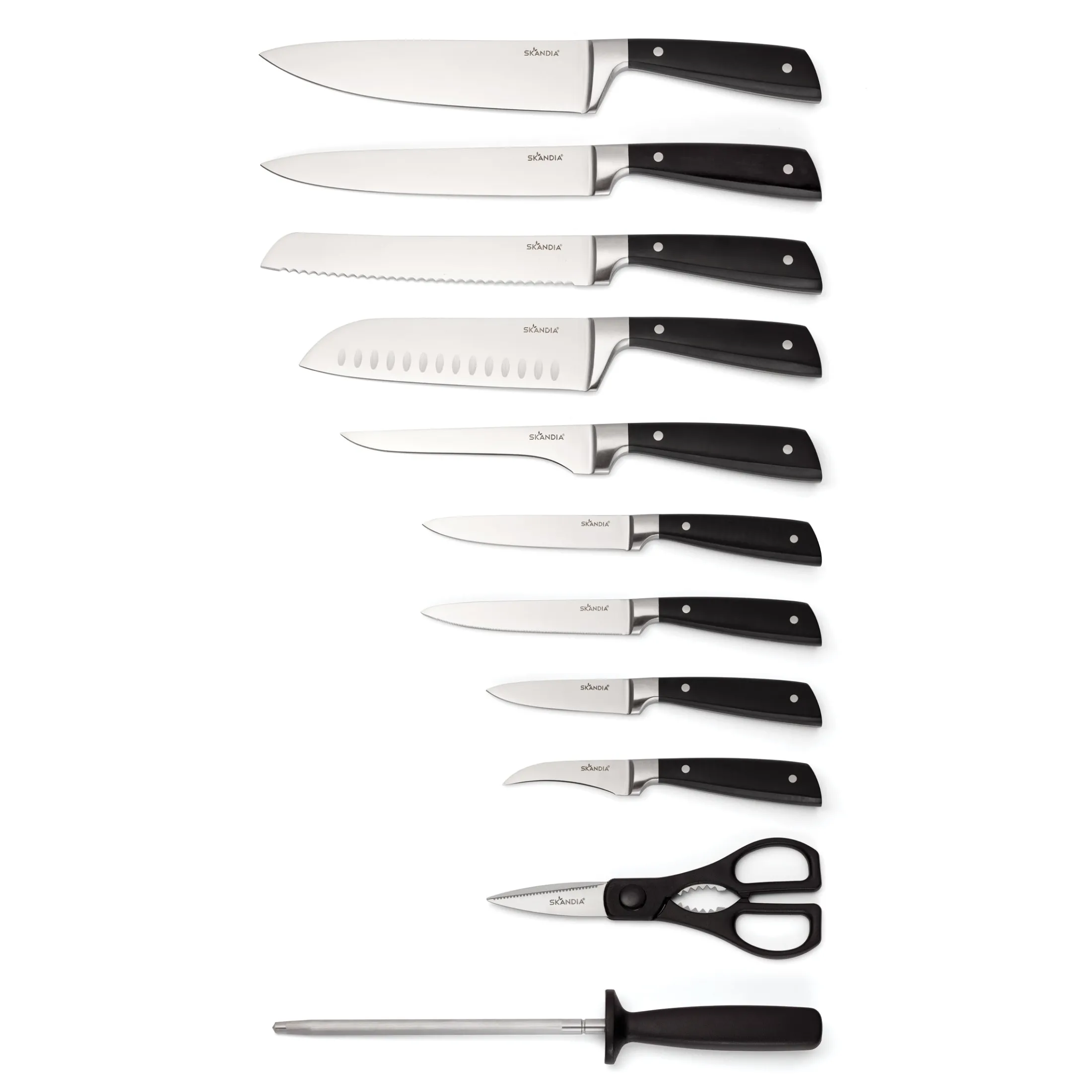 Constract 13-Piece Modular Cutlery Block Set