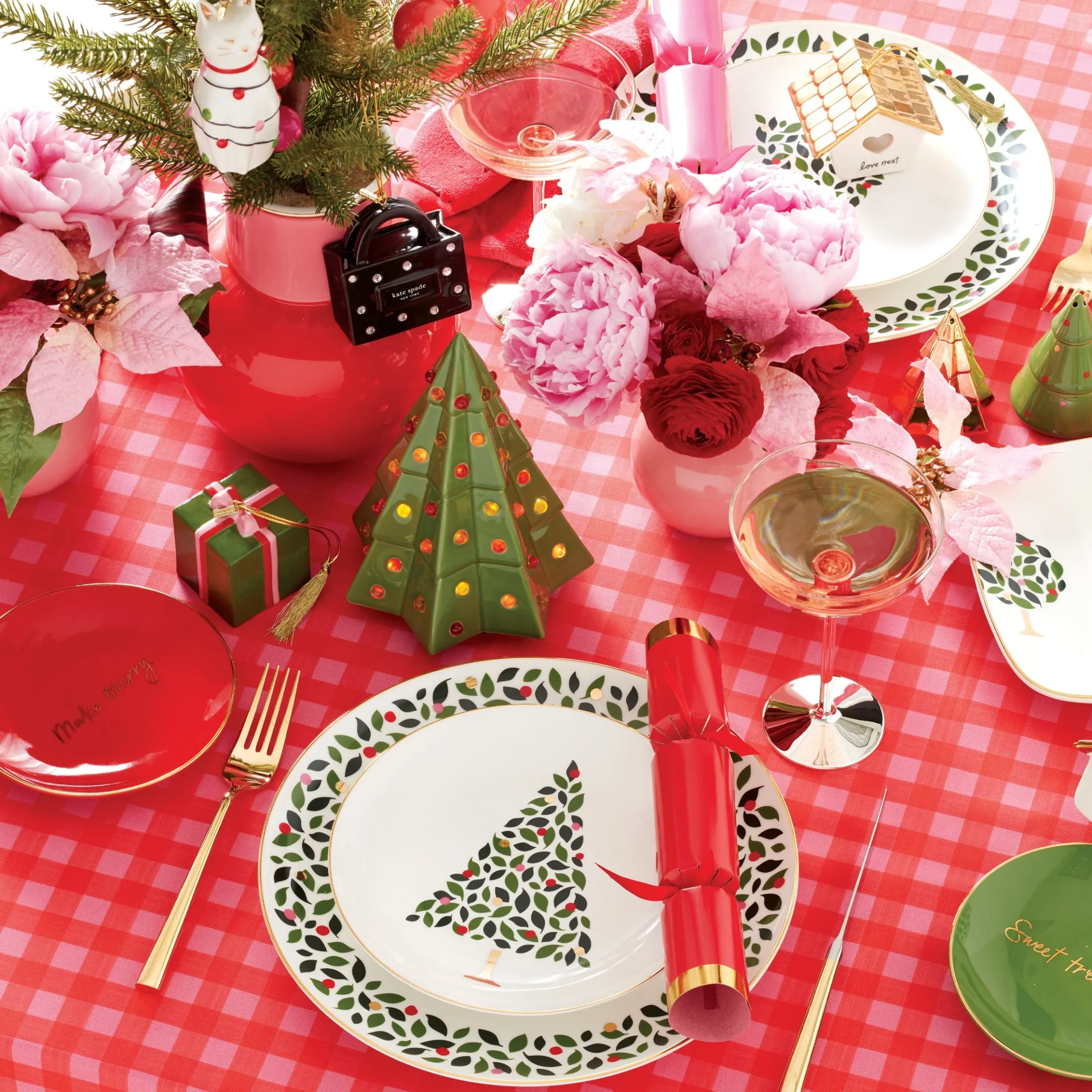 Evergreen 12-Piece Dinnerware Set