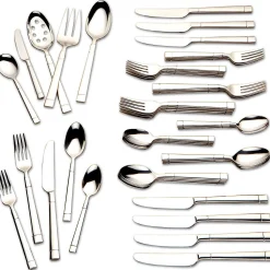 Fair Harbor 45-Piece Flatware Set