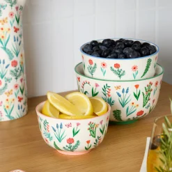 First Blooms 3-Piece Nesting Bowl Set