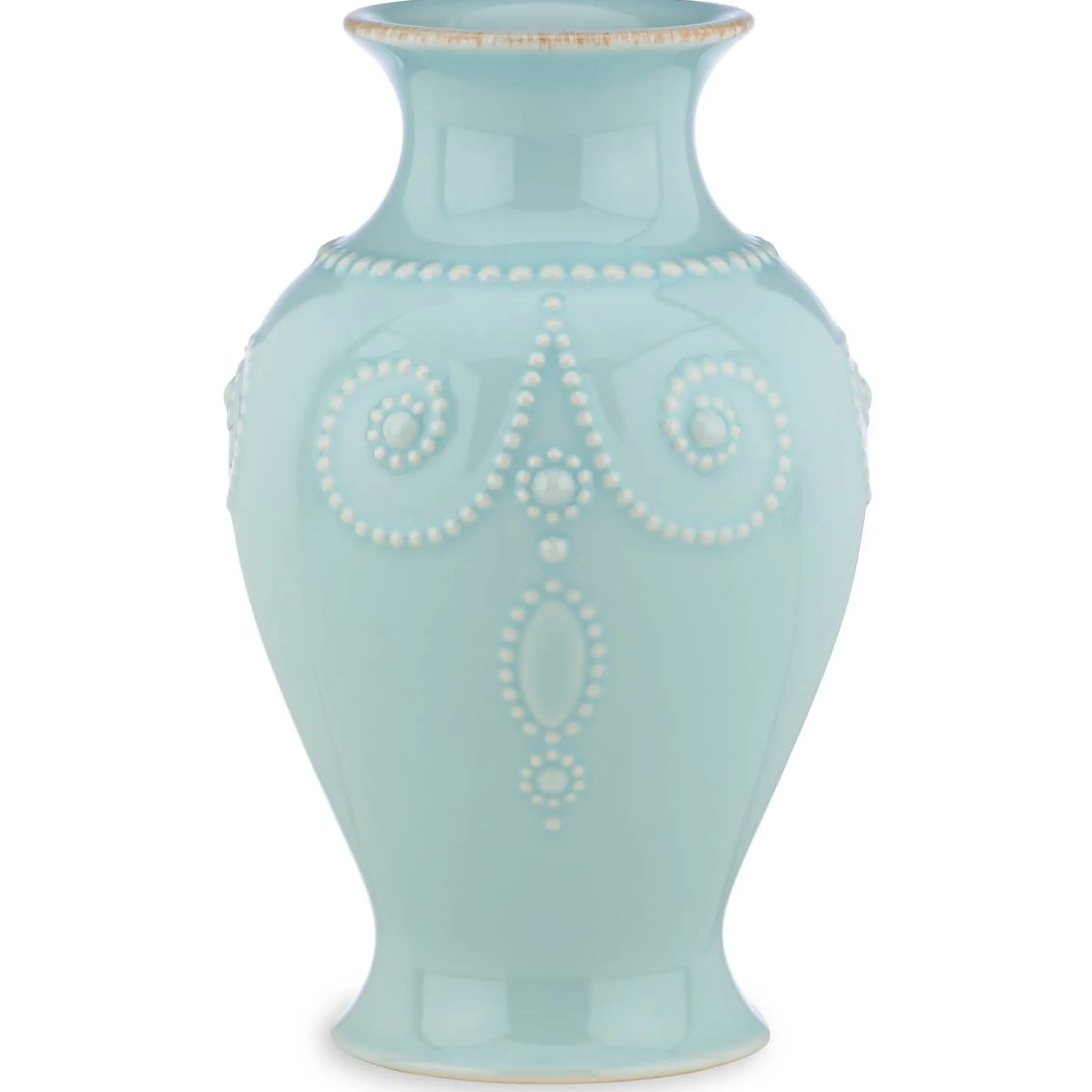 French Perle Ice Blue Bouquet Vase