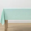 French Perle Solid Ice Blue 52x70 Tablecloth