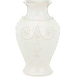 French Perle White Bouquet Vase