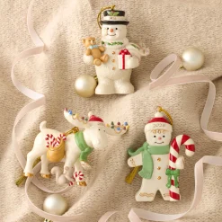 2026 Gingerbread with Candy Cane Ornament