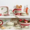 Holiday Iced Beverage Glasses, Set of 4
