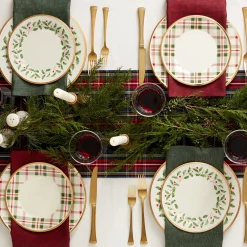 Holiday 12-Piece Plate & Mug Dinnerware Set