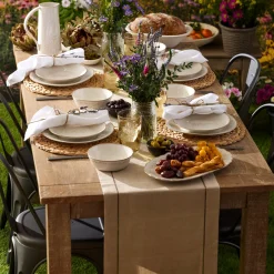 Homespun 12-Piece Dinnerware Set