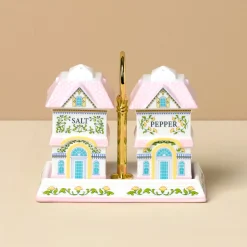 Lenox Spice Village Salt & Pepper with Tray