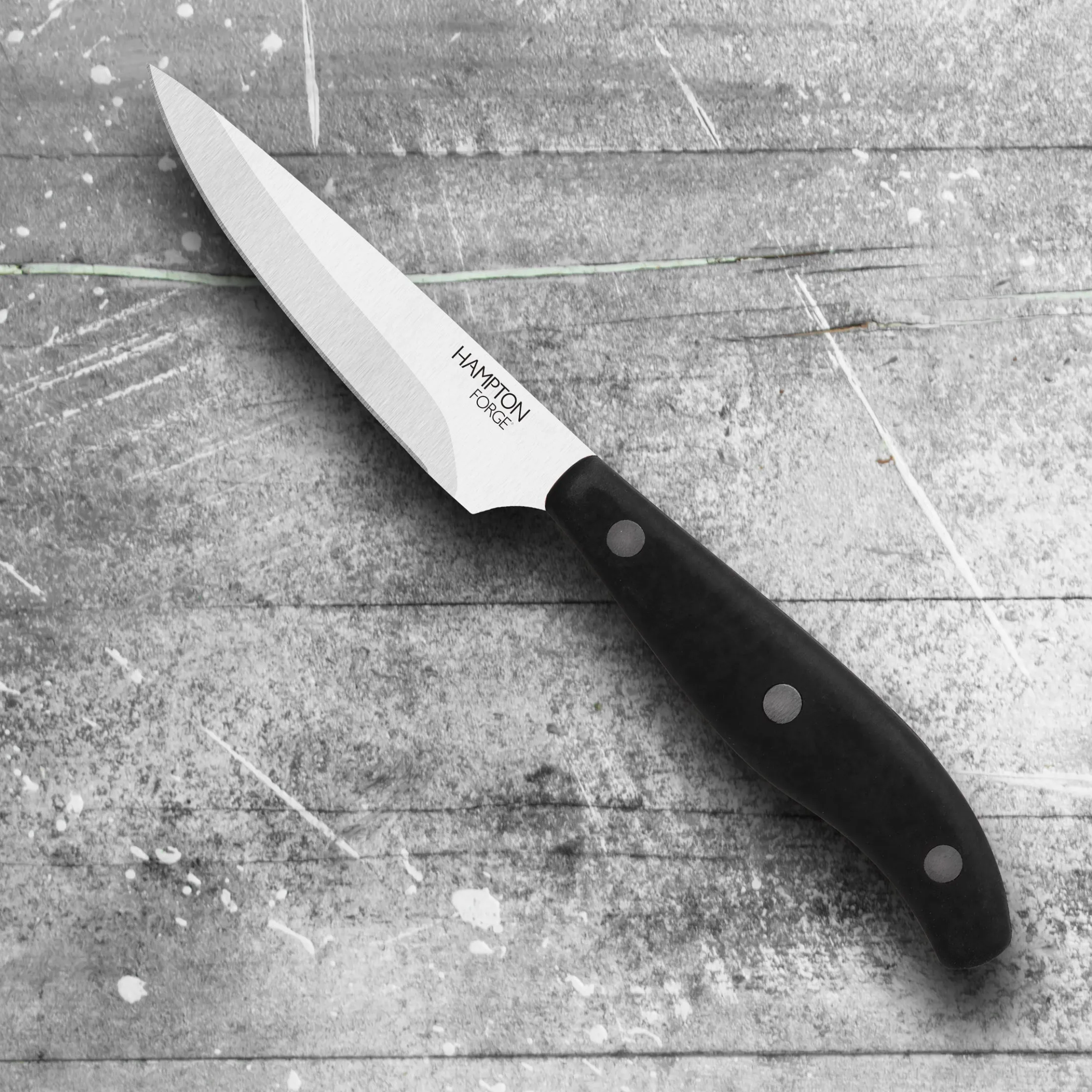 Magna Black 3.5" Paring Knife with Blade Guard