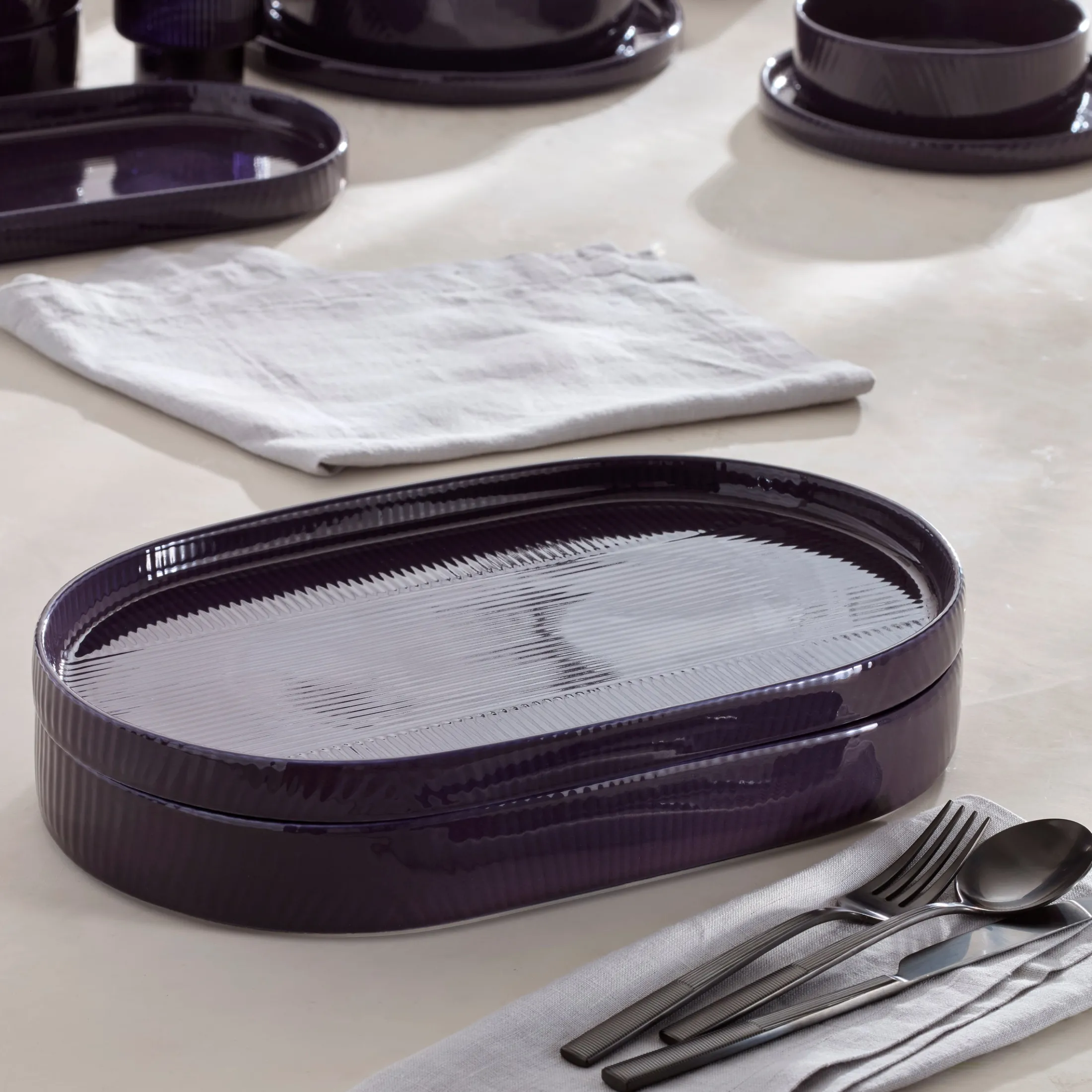 Modulus Nightshade 2-Piece Serving Set