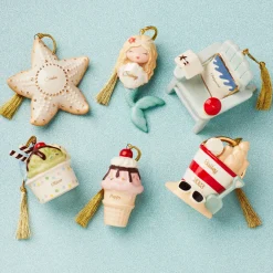 Personalized Forever Friends Ice Cream 2-Piece Ornament Set
