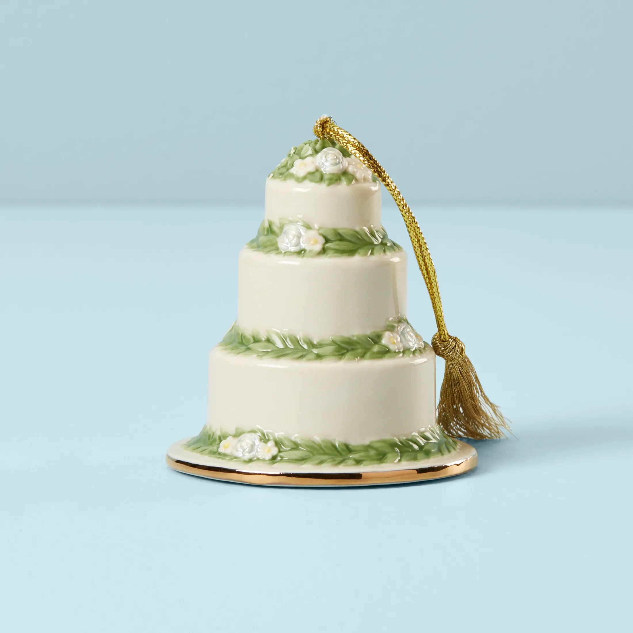 Personalized 1st Christmas Cake Ornament