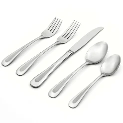Satin Sand Dune 20-Piece Flatware Set