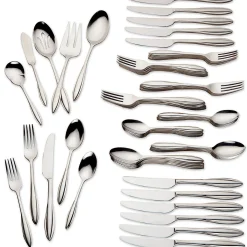 Sculpt 65-Piece Flatware Set