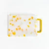 Small Yellow/White Cutting Board