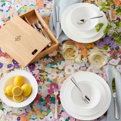 Studio 1414 Mirror 24 Piece Flatware Set with Caddy