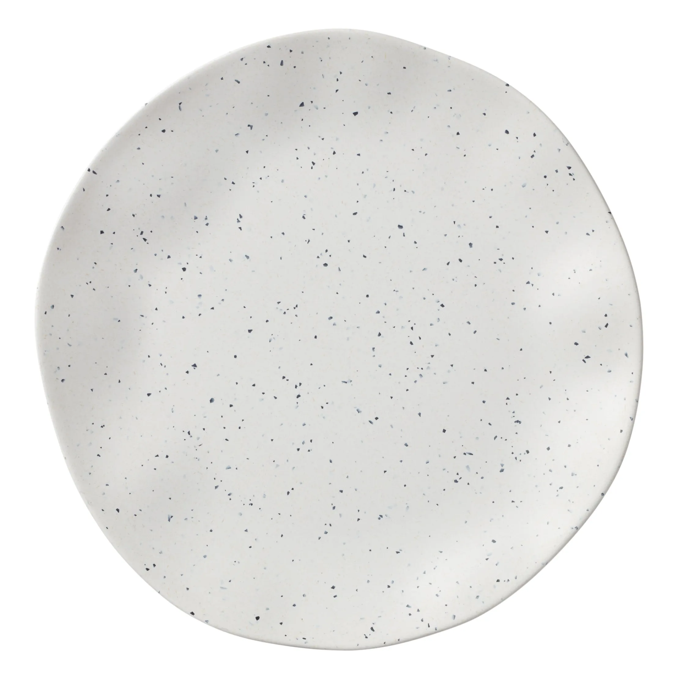 Terrazzo Melamine Cream 12-Piece Dinnerware Set