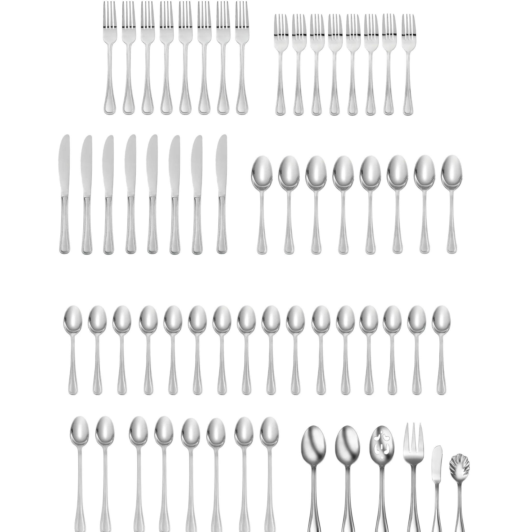 Tress 62-Piece Flatware Set