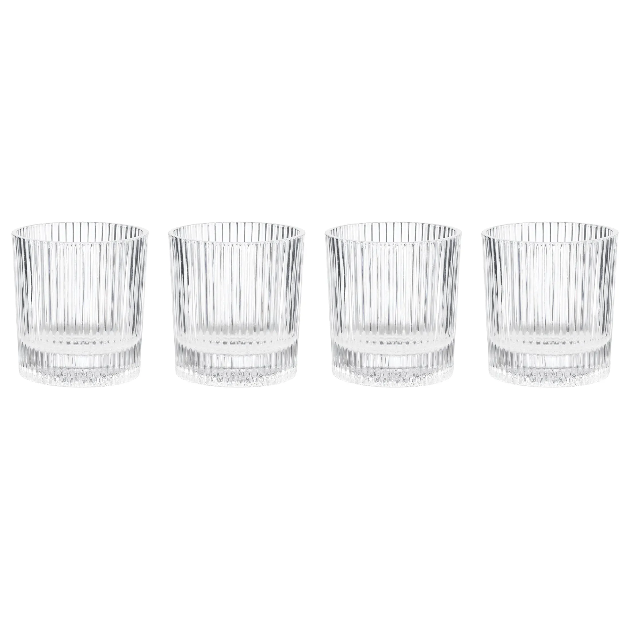 Wallingford Double Old-Fashioned Glasses, Set of 4