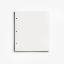 White Photo Album Paper, 10 Pages