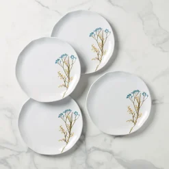 Wildflowers Dinner Plates, Set of 4