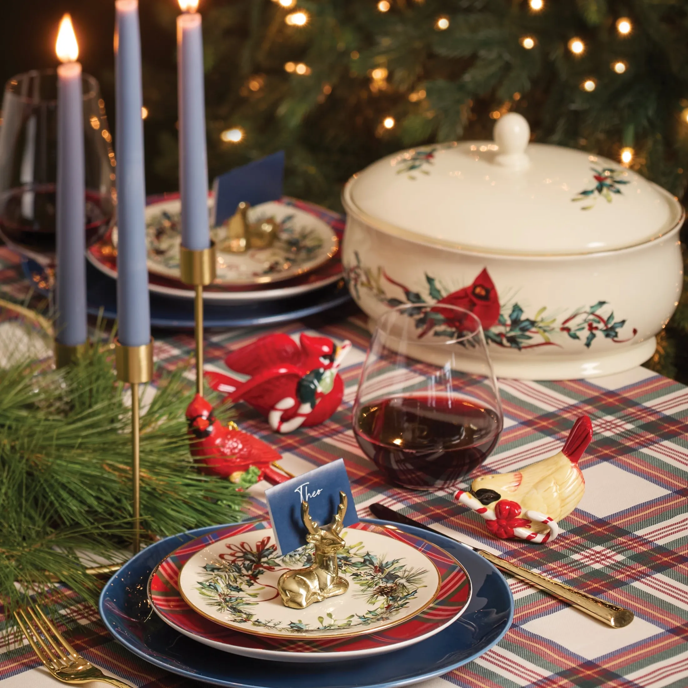 Winter Greetings Covered Dish